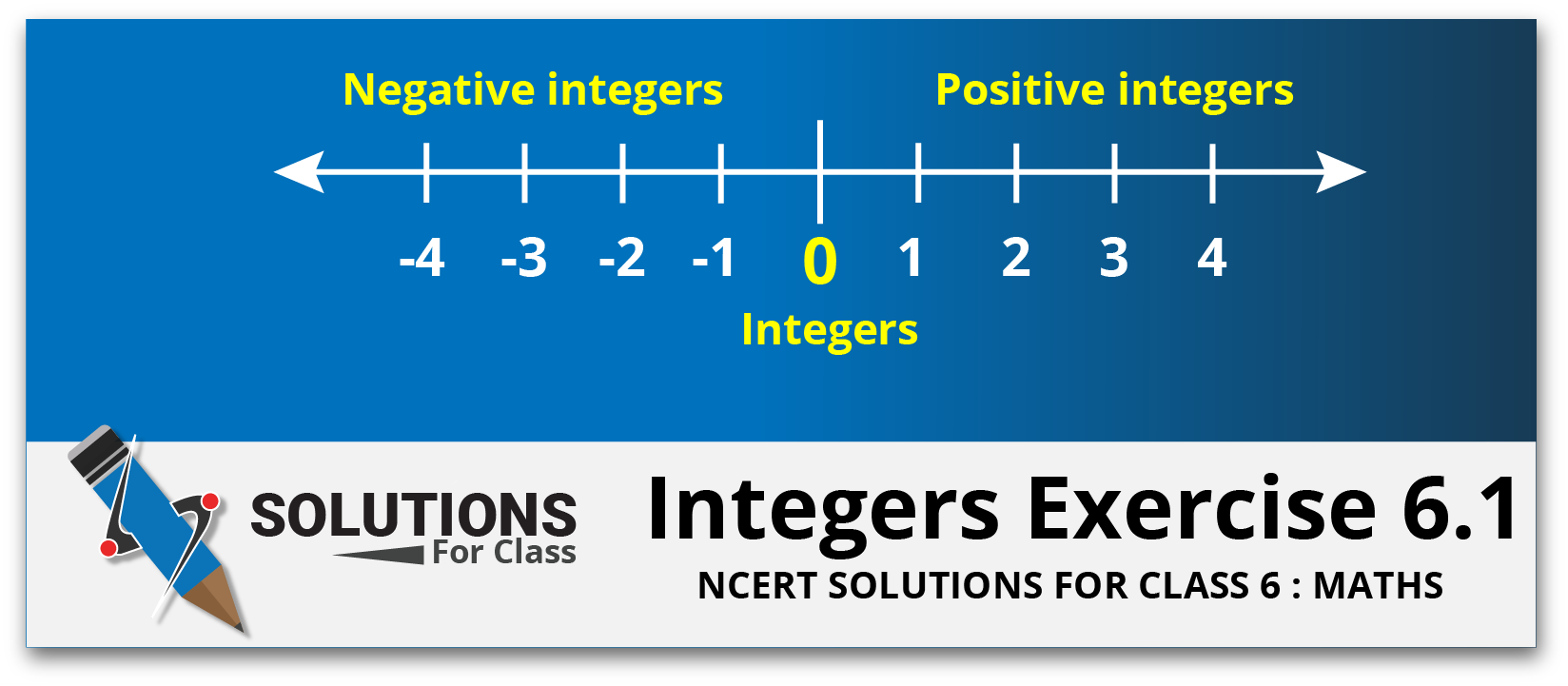 Integers exercise 6.1