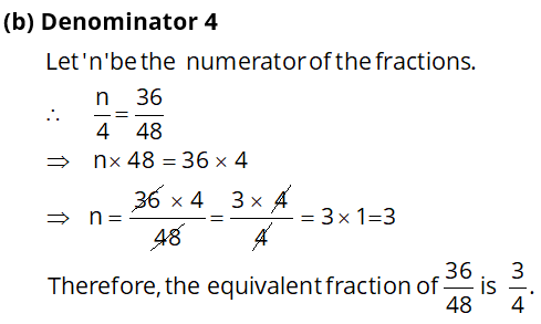 NCERT Solutions for Class 6 Maths, Chapter 7, Fractions, Exercise 7.3 q.5
