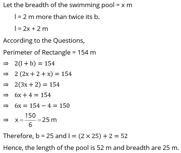 NCERT Solution For Class 8, Maths, Linear Equations In One Variable, Exercise 2.2 q.2