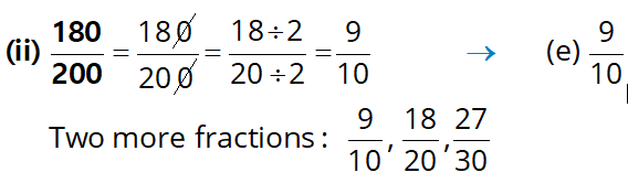 NCERT Solutions for Class 6 Maths, Chapter 7, Fractions, Exercise 7.3 q.9
