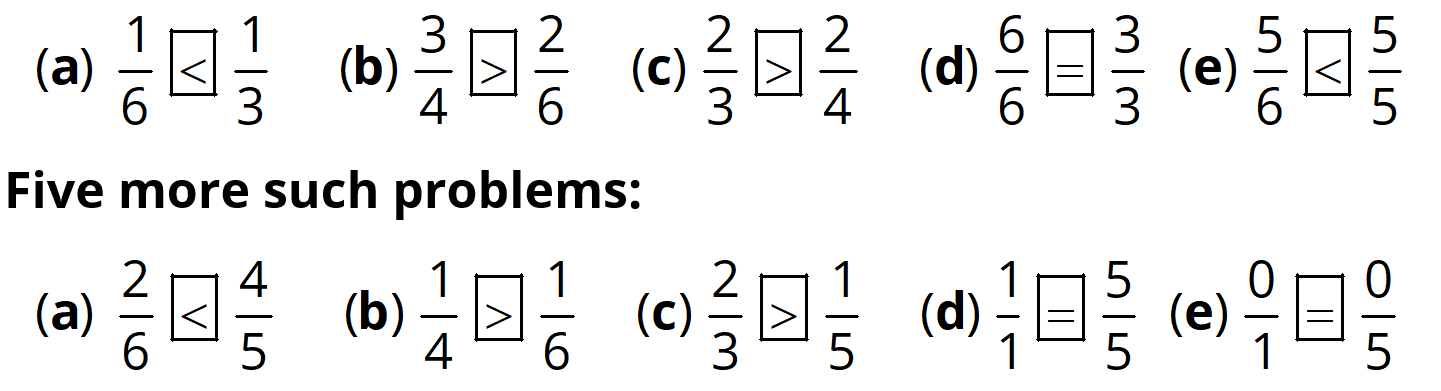 NCERT Solutions for Class 6 Maths, Chapter 7, Fractions, Exercise 7.4 q.4