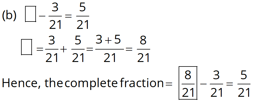 NCERT Solutions for Class 6 Maths, Chapter 7, Fractions, Exercise 7.5 q.4