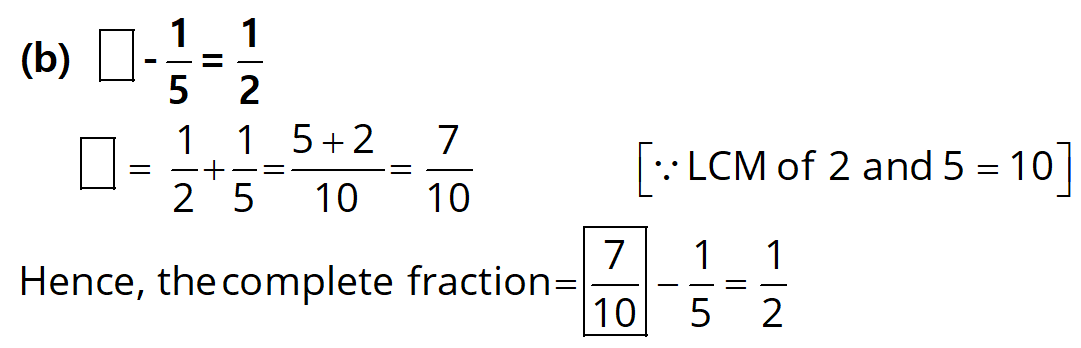 NCERT Solutions for Class 6 Maths, Chapter 7, Fractions, Exercise 7.6 q.4