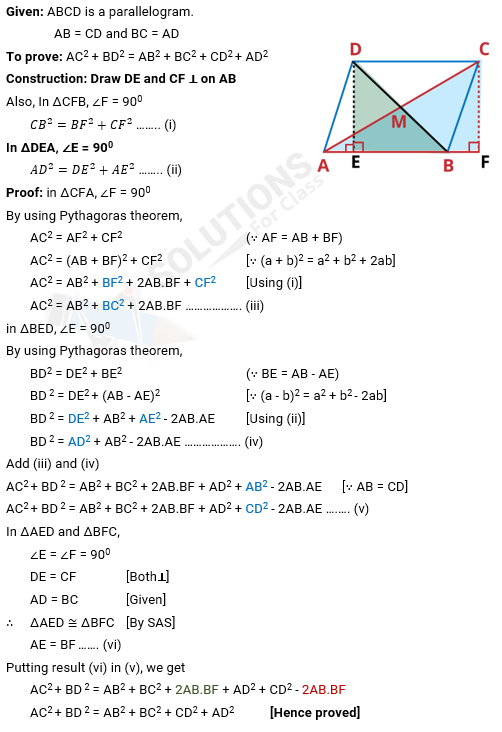 NCERT Solution For Class 10, Maths, Chapter 6 Triangles, Exercise 6.6 q.6