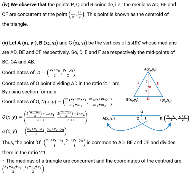 NCERT Solution For Class 10, Maths, Chapter 7 Coordinate Geometry, Exercise 7.4 q.7 (iv, v)