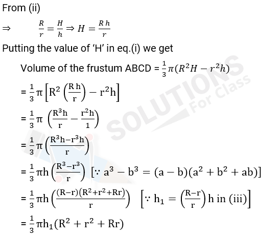 NCERT Solutions For Class 10, Maths, Chapter 13, Surface Areas And Volumes, Exercise 13.5 Q. 7