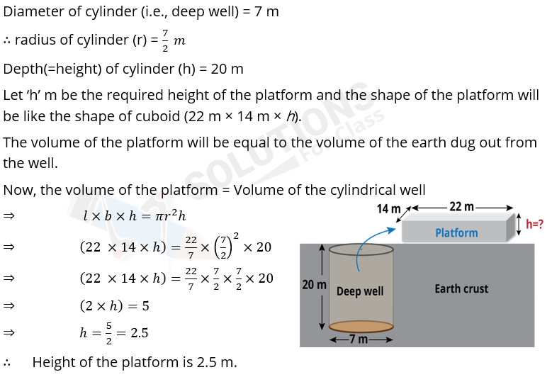 NCERT Solutions For Class 10, Maths, Chapter 13, Surface Areas And Volumes, Exercise 13.3 Q. 3