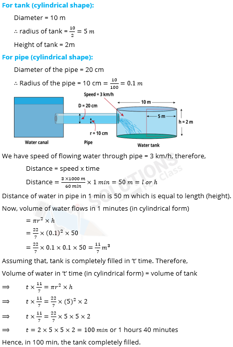 NCERT Solutions For Class 10, Maths, Chapter 13, Surface Areas And Volumes, Exercise 13.3 Q. 9