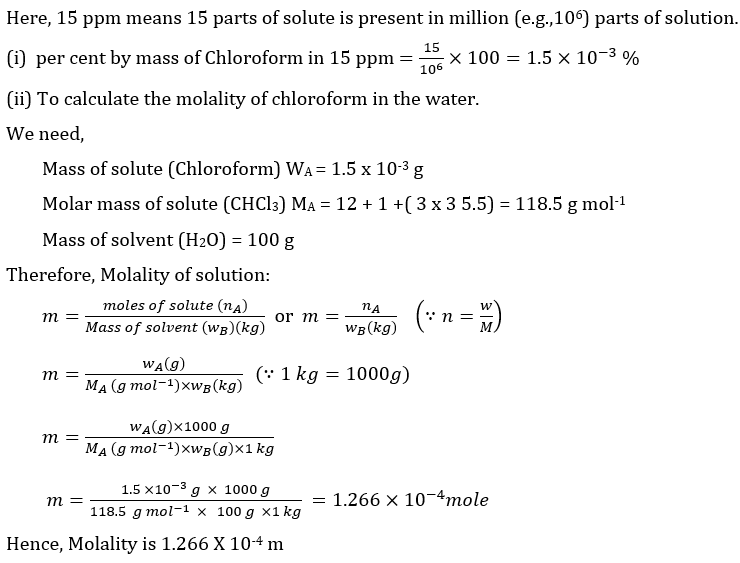 NCERT Solutions For Class 11, Chemistry, Chapter 1, Some Basic Concepts Of Chemistry, Q . 1.17