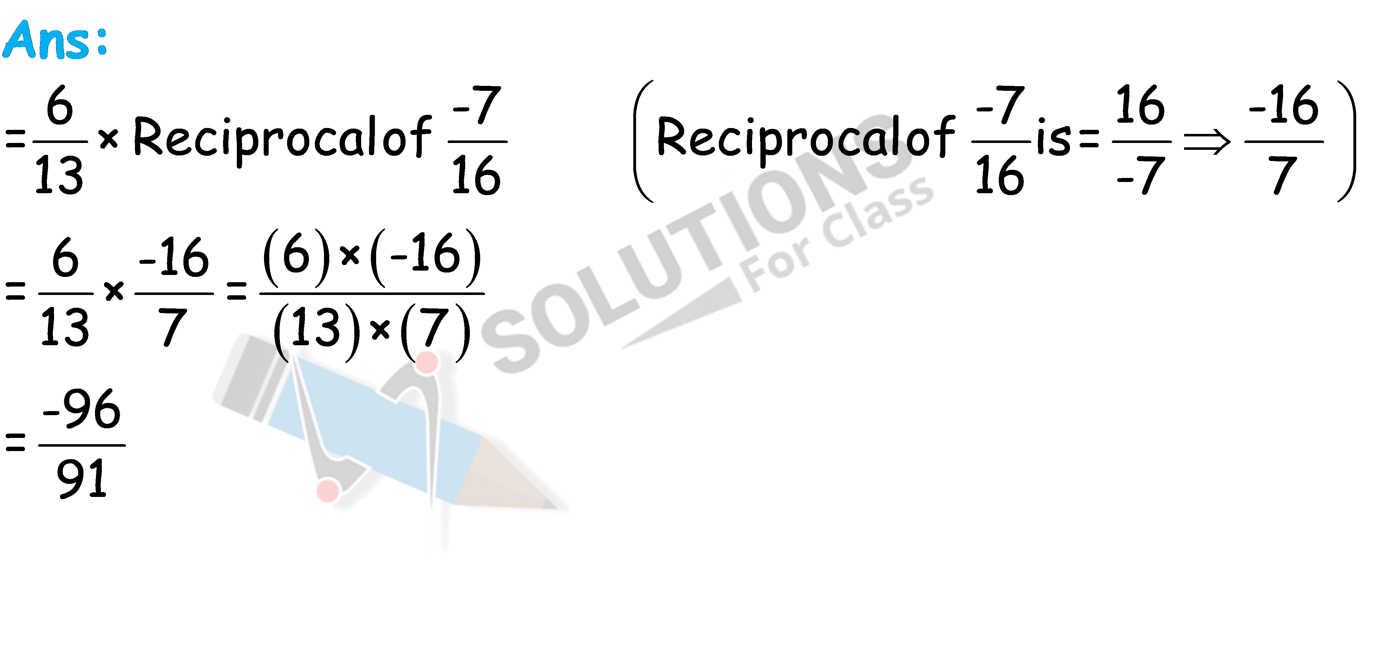 NCERT Solutions Class 8 Ch.1, Ex.1.1 q.6