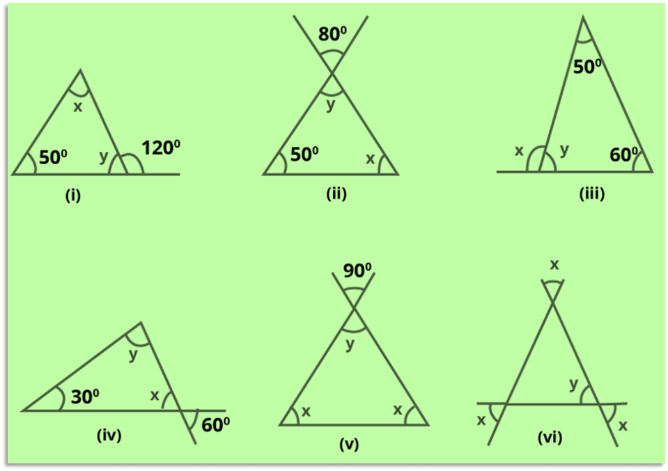 NCERT Solutions Class 7 Maths Chapter 6 The Triangle and its Properties Ex.6.3 Q.2 diagram