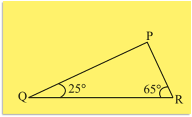 NCERT Solutions Class 7 Maths Chapter 6 The Triangle and its Properties Ex.6.5 Q.6 diagram